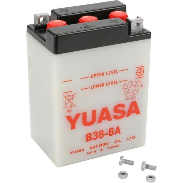 Yuasa Battery Conventional Battery B38-6A BMW R 60/2/R 50/2 — 第 1/1 张图片