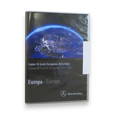 A2059062807 Map of Europe V13 25/26 NTG5.5 Audio20 Mercedes Original - Image 1 of 2