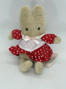 Vintage 2000 Sanrio Hello Kitty Marron Cream Chestnut Rabbit 6” Plush NWT RARE - Picture 1 of 5