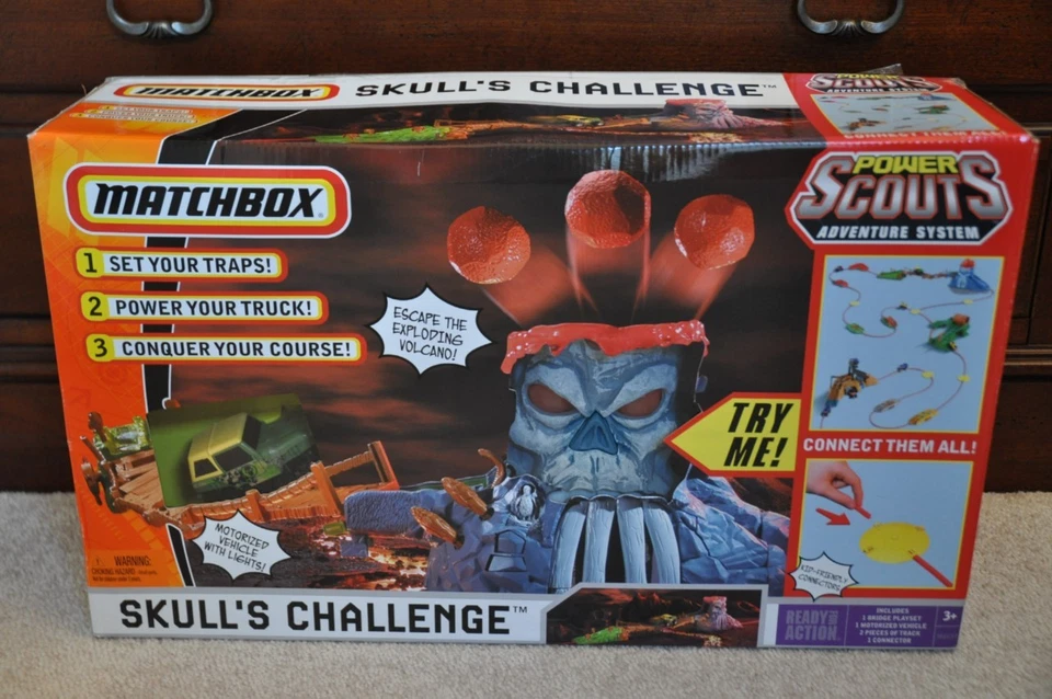 Matchbox Match Box NEW Power Scouts SKULL'S CHALLENGE skulls stomper - Image 1 of 1