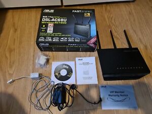 Asus DSL- AC68U 802.11ac VDSL Wireless-AC1900 Internet Router