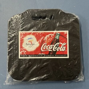 Coca Cola Sydney 2000 Olympics Official Partner Collectable Seat Cushion - Picture 1 of 6