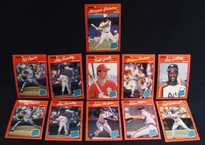 Lote de 11 tarjetas de béisbol de novato Donruss 1990 ~ como nuevas (paquetes recién abiertos) - Imagen 1 de 1