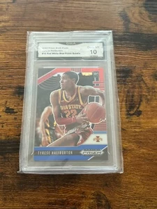 Tyrese Haliburton 2020 Panini Prizm DP Red White Blue Prizm 10 GMA 10 RC Rookie - Picture 1 of 1