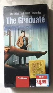The Graduate (VHS, 1998) Dustin Hoffman • Anne Bancroft • Comedy Drama - Picture 1 of 2