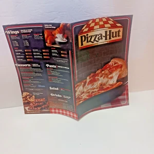 Pizza Hut Menu From 2021 Size 11" X 8 1/2" Open - Picture 1 of 7