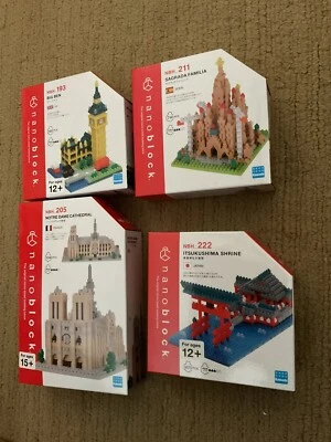 Nanoblock Sights To See Architecture Block Puzzles Building Kits  *Choose yr own - Image 1 of 4