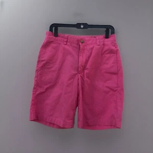 Vineyard Vines Mens Pink Seersucker Gingham Pink Shorts Size M Waist 30 Inseam 9 - Picture 1 of 5