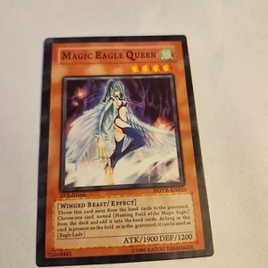 Yu-Gi-Oh! Harpie Queen Rare 1st Edition FOTB-EN020 LP - Picture 1 of 2