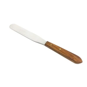 Stainless Steel Spatula (ASTM 899-94) with Wood Handle and Standard Blade - Picture 1 of 1