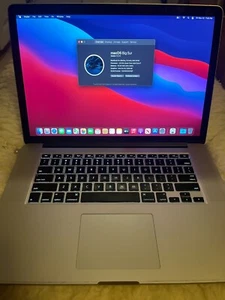 Apple MacBook Pro 15" 2014 Silver Intel Core I7 2.8 GHz 512GB SSD 16GB RAM - Picture 1 of 1