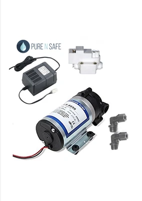 24v RO Reverse Osmosis Booster Pump, Transformer & Pressure Switch - image 1 of 4