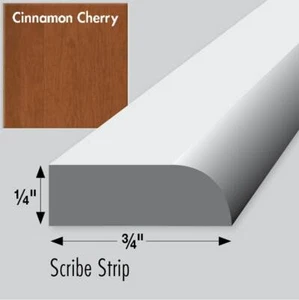 Strasser Woodenworks SS83.900 .75 x .25 x 36 Scribe Cinnamon Cherry - Picture 1 of 3