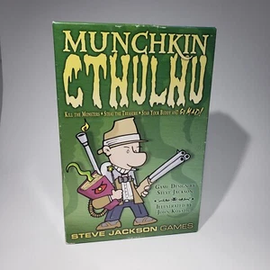 Munchkin CTHULHU Card Game Steve Jackson Games Kill Monsters Steal Stab Go Mad! - Picture 1 of 18