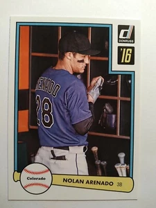nolan arenado 2016 donruss retro 1982 variante #d82-21 - Foto 1 di 2