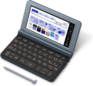 Casio XD-SR8500-MB Japanese Electronic Dictionary EX-word Metallic Blue Learn