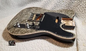 Unglaublicher Double Bound USA Erle Korpus in Gray Pearl. (Moto) Passend für einen TL Hals - Bild 1 von 10