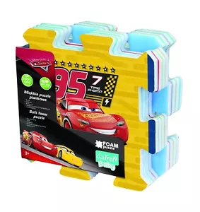 Trefl 8 Piece Baby Kids Infant Soft Foam Mat Cars 3 Champion Floor Jigsaw Puzzle - Imagen 1 de 3
