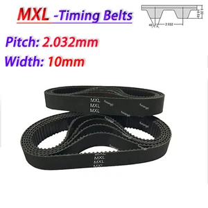 MXL32-MXL1637 Timing Belts Pitch 2.032mm Close Loop Synchronous Belt Width 10mm - Picture 1 of 6