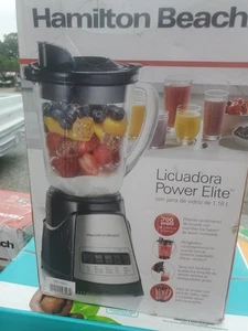 Hamilton Beach Power Elite  Blender .Cristal  Jar - Picture 1 of 4