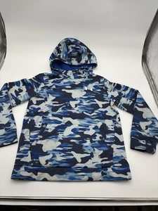 Sudadera con Capucha Under Armour Azul Camuflada Niños Talla Juvenil Mediana - Imagen 1 de 5