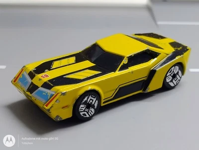 Transformers Bumblebee Fahrzeug Dickie / Hasbro 1:64 gelb / schwarz - Bild 1 von 4