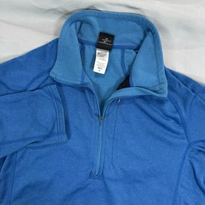 Patagonia Capilene Performance Polartec Base Layer 1/4 Zip Pullover Blau Herren M - Bild 1 von 13