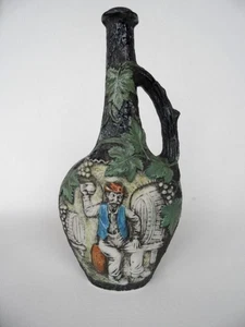 Vintage Italian Marchi Brescia porcelain stoneware Bar bottle decanter Italy - Picture 1 of 7