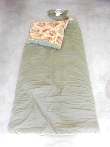 RARE VINTAGE COLEMAN SLEEPING BAG HUNTING FLYING DUCKS 1960s 1970s CAMPING ADULT - Picture 1 of 12
