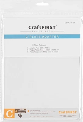 C Adaptor for Cuttlebug Machine 5.87 x 7.75 C Adapter  - Photo 1/4