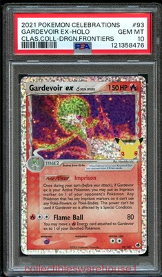 Pokemon Celebrations Gardevoir ex 93 PSA 10 - Image 1 of 2