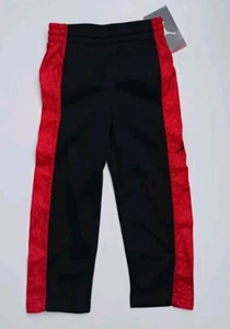 NEW Jordan Jumpman23 Therma-Fit Black Red Logo Sweatpant Sz. 4 XS Boy's - Picture 1 of 12