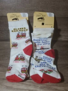 2 PAIR Socks Size Child 8-13  - Picture 1 of 5