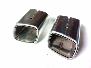 10-12 MERCEDES X204 GLK350 EXHAUST MUFFLER TIP SET OEM - Picture 1 of 6