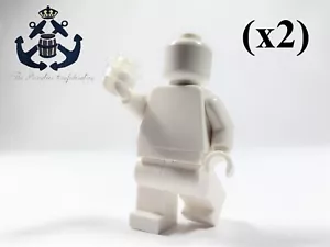 LEGO (x2) 2023 Piatto Trans-Chiaro Satinato Rotondo 1 x Acqua/Magia per Minifigure - Foto 1 di 3
