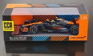 F1 Large 1:24 Scale Lando Norris McLaren Mercedes Racing MCL60 Car &Driver Model - Picture 1 of 22