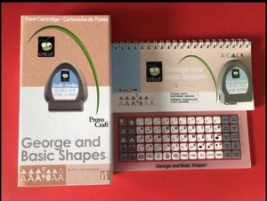 Cricut Cartridge George and Basic Shapes - Gently Used - Picture 1 of 4