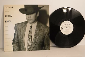 Elton John, Sasson Presents, 1983 Geffen PRO-A-2176, Single Sided, Etched, Promo - Picture 1 of 4