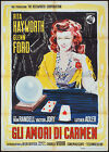Gli Amori Di Carmen Manifesto Rita Hayworth R-1960 The Loves Of Carme Poster 2F
