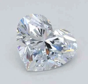 1.97 Ct HEART SHAPE E Color VS1 Clarity IGI CERTIFIED LAB GROWN CVD Diamond - Picture 1 of 12
