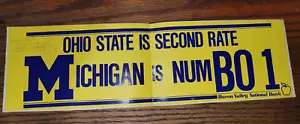 Autograph Signed Bumper Sticker Woody Hayes Football Signature Ohio State 1976 - Picture 1 of 7
