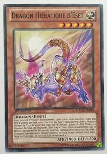 Carte Yu-Gi-Oh! - Dragon hiératique d'est - GAOV-FR020 - VF - Imagen 1 de 1