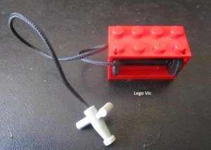 Lego 4209c04 String Reel Black String 24L Hose Nozzle Mickey 4164 MOC A46 - Bild 1 von 1