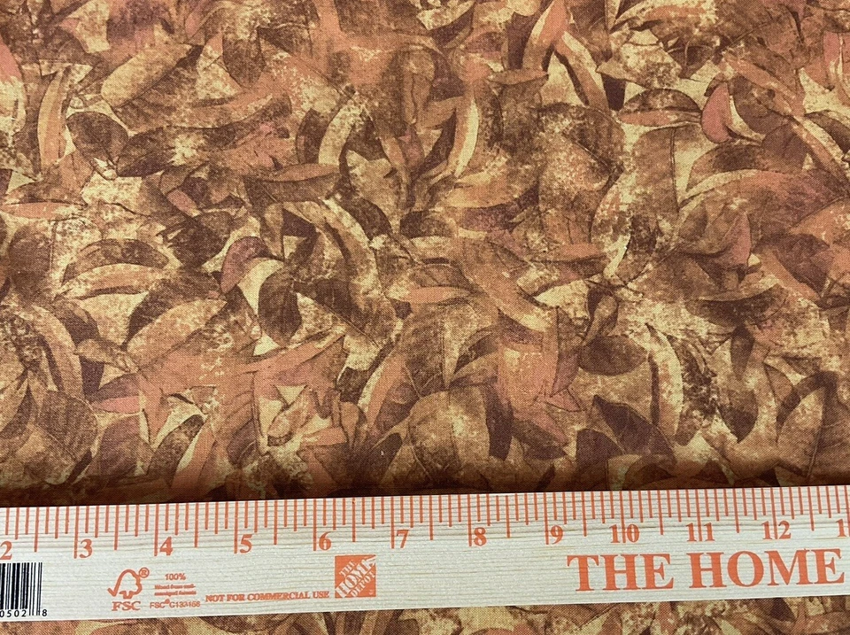 Hojas de otoño de Elyse Wilmington estampados tela de algodón BTHY colores de otoño Foto 1 de 1