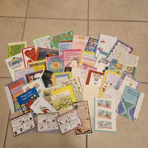 Lot of 51 VTG Greeting Cards + Envelopes - Love, Friendship, Graduation, etc... - Picture 1 of 1