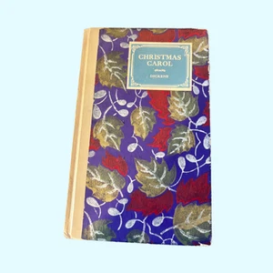 A Christmas Carol Vintage Hardcover Charles Dickens, Grosset & Dunlap c1920s, ND - Picture 1 of 7