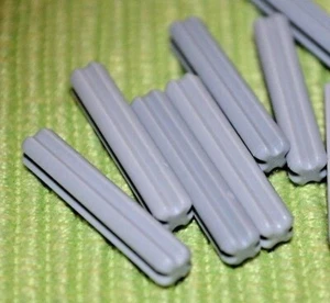 (6) Light Gray #3 Axle Rod ~ Technic ~ Lego ~ NEW - Picture 1 of 1