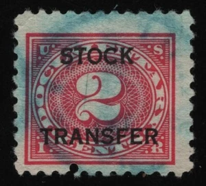 #RD25 2c Stock Transfer, Used [1] **ANY 5=FREE SHIPPING** - Picture 1 of 1