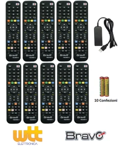 10pz TELECOMANDO UNIVERSALE PROGRAMMABILE DA PC CON PROGRAMMATORE E 20 MINISTILO - Foto 1 di 5