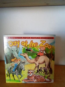 Day at the Zoo- POP-UP BOOK-VOJTECH KUBASTA-HC-1st edition, 1986-Brown Watson - Picture 1 of 8
